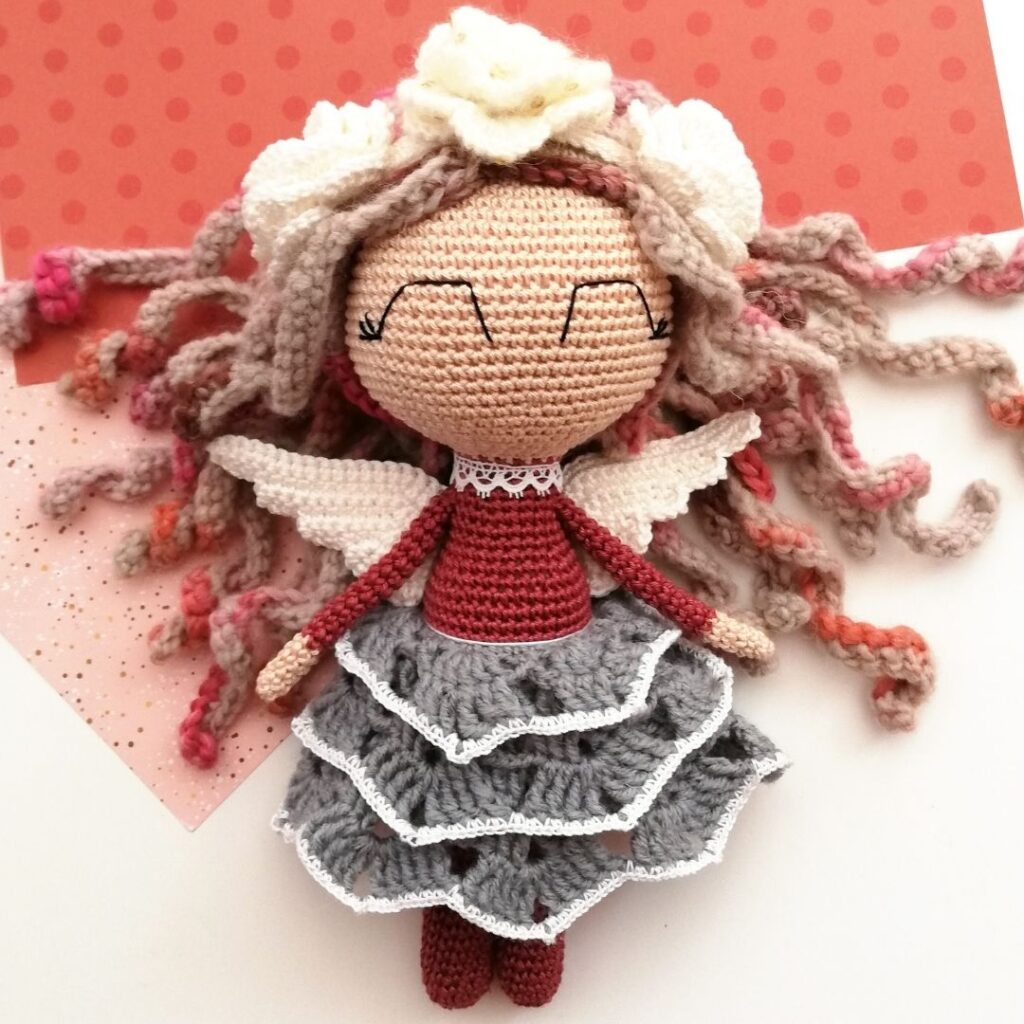 Amigurumi Christmas Fairy Free Crochet Pattern - Amigurumi